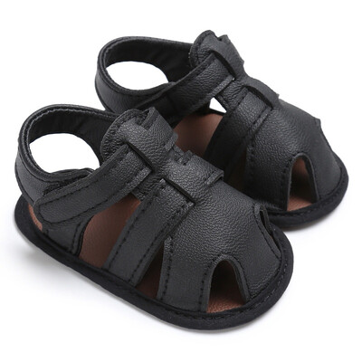 

Fashion Girls Boys Summer Style For Children PU First Walkers Shoes