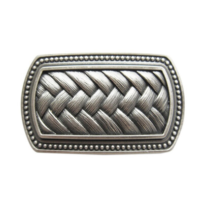 

New Vintage Silver Plated Original Legend Irish Celtic Knot Belt Buckle Gurtelschnalle Boucle de ceinture