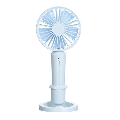 

Mini Portable USB Rechargeable Aromatherapy Handheld Electric Fan Phone Holder