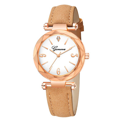 

Simple Women Watches Scale Digital Dial Ladies Fashion Quartz Wristwatch Business Leather Strap Clock Casual Zegarki Damskie50