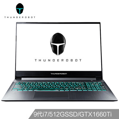 

ThundeRobot 911MT Shadow Star 156-inch narrow border gaming laptop 9th generation i7-9750H 8G 512GSSD GTX1660Ti