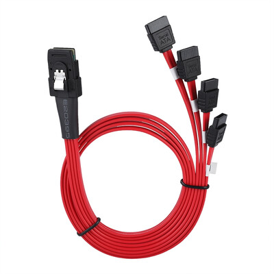 

Greensen Cabledeconn Mini SAS36P SFF-8087 to SATA Server Data Transmission Cable Hard Drive Line