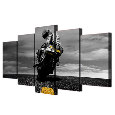 

Motorcycle poster Painting Wall Art Canvas Wall Pictures for Living Room Modular pictures No Frame 100x55cm