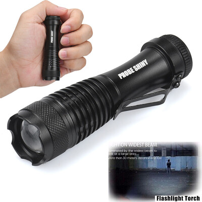 

Saidsome Q5 AA14500 3Mode ZOOM LED Super Bright Flashlight MINI Police Torch flashlight lamp