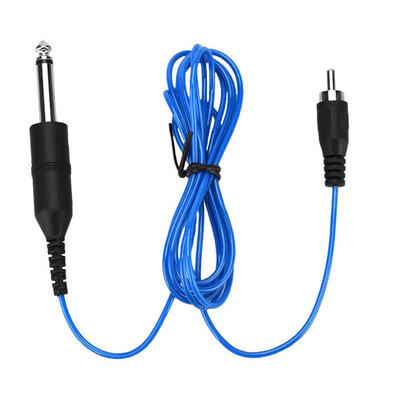 

Silicone Hook Line Tattoo Clip Cord for Straight RCA Insert Tattoo Machine