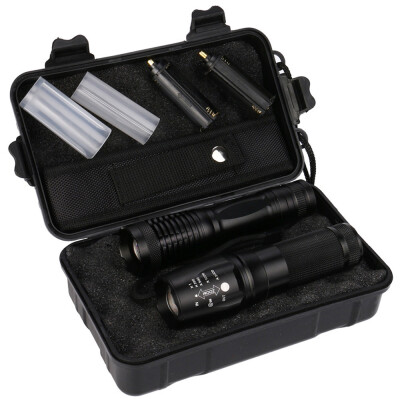 

Saidsome 2pc X800 Tactical Flashlight LED Military Grade G700 Torch Lamp flashlight lamp