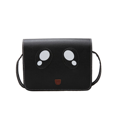 

Tailored Woman Bag Shoulder Bags Cartoon Eyes Small Square Soft Big Girls Fashion BK