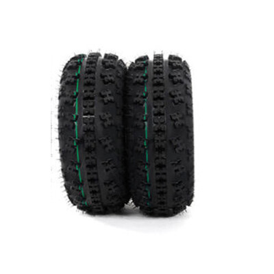 

Ktaxon Set of 2 21x7-10 ATV TIRE for 06-09 HONDA TRX450R Black Rubber
