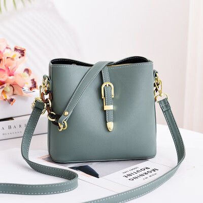 

Water-bucket bag womens summer fashion oblique-style bag simple-quality single-shoulder Korean-style single-shoulder Kore