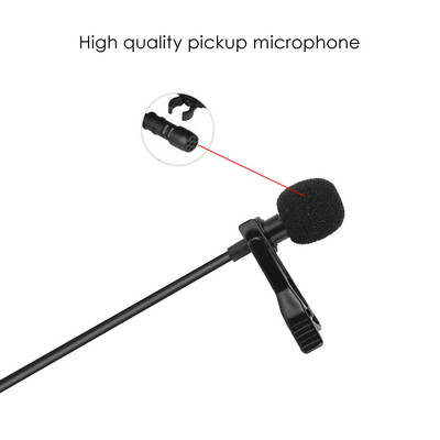 

Greensen Lapel Microphone Omnidirectional Condenser Mic for iPhone Samsung Android & Windows Smartphones