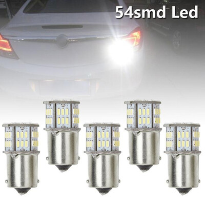 

5pcs 1156 Car Auto Running Light Stop Bulbs Amber Yellow Tail Lamps