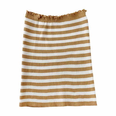 

Women Summer Fashion Concise Striped Slim Fit All-match Short Style Camisole Top