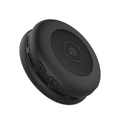 

WiFi Mini Camera Wearable Small Cam Full HD 1080P Infrared Night Version Security Camcorder with Magnetic Case for Indoor Security