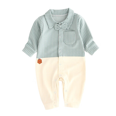 

Autumn Jumpsuit Baby Boy Girl Casual Striped Print Romper Infant Long Sleeve Children Bodysuit Jumpsuit Outfits