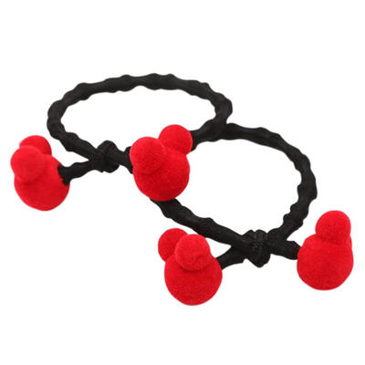 

2pcs Cute Cherry Kids Girls Elastic Hair Band Rope Children Headdress