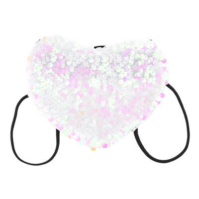 

Sequins Loving Heart Kids Girl Handbags Mini Messenger Bags Children Purse