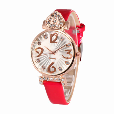 

Mens Quartz Watch Scratch Heart Watch Student Sports Casual Watch Male