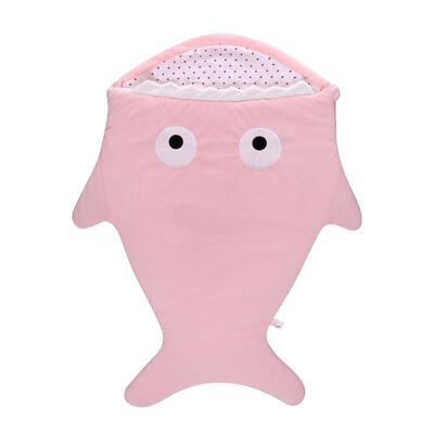 

Breathable Cute Shark Infant Baby Comfort Sleeping Bag Anti-Kick Quilt