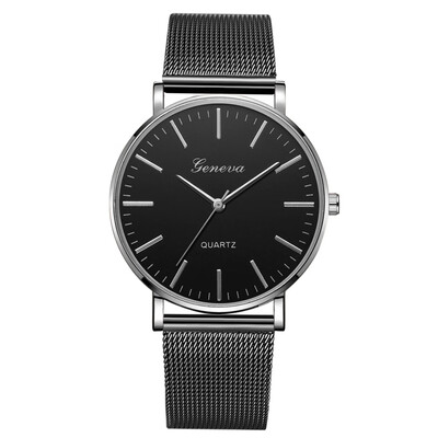 

Korean fashion trend mens watch alloy series new watch