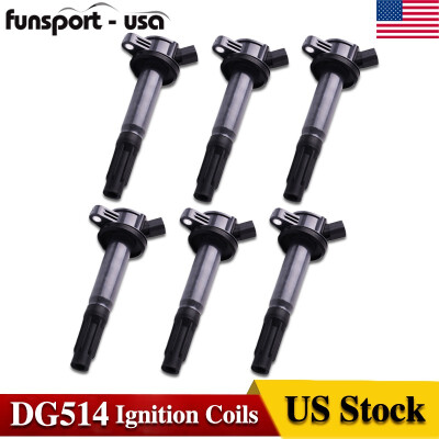 

Ignition Coil Pack of 6 for 2006-2012 Ford Fusion Escape 2006-2011 Mercury Milan Mariner Lincoln V6 30L