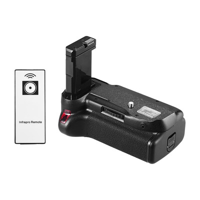 

Vertical Battery Grip Holder for Nikon D5500 D5600 DSLR Camera EN-EL 14 Battery Powered with IR Remote Control