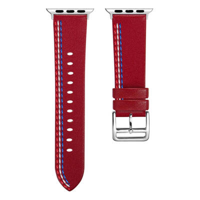 

Leather Adjustable 44mm Watch Band Bracelet Wrist Strap for iWatch Series 4