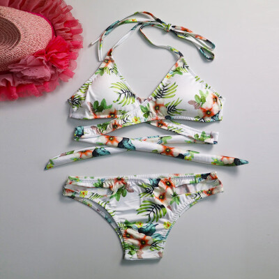 

Roseonmyhand Sexy Women Bikini Set Swimwear Push-Up Padded Bra Swimsuit Beachwear