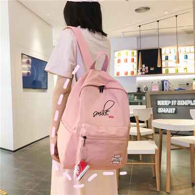 

Ins schoolbag female Korean version of high school junior high school students 100 sets of simple ancient feeling Computer Bag Sho