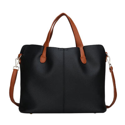 

Fashion Women PU Solid Color Shoulder Bags Handbag Crossbody Top-handle Bag