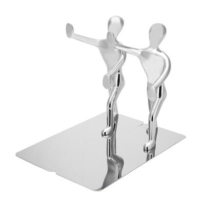 

Greensen 1 Pair Kung Fu People Shape Bookends Students Book Stand for School Home Table DecorationBookends Bookend Frame