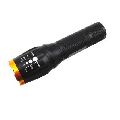 

Saidsome Zoomable 2500lm XM- T6 LED 18650 Flashlight Torch Lamp Light Waterproof flashlight lamp