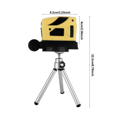 

Greensen 360 Degree Rotary Laser Level Horizontal Vertical Alignment Adjustment Tool with Tripod Stand