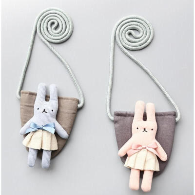 

Baby Girls Shoulder Bag Handbag Messenger CrossBody Bags Rabbit Coin Purse