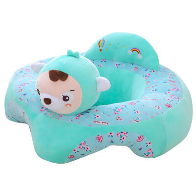 

Baby Sofa Cover Floral Print Safety Seat Support Learn To Sit Chair Case