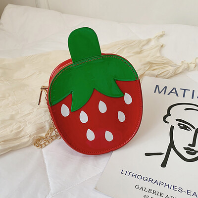 

Tailored Children Cute Wild Fruit Shoulder Messenger Bag Coin Purse Pack For Child