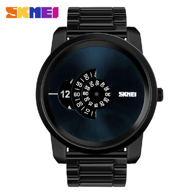 

SKMEI 2016 New Fashion Mens Brand Business Watch Man Quartz Watches Dress Casual Mens Big Dial Simple Wristwatch