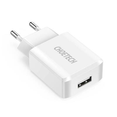 

CHOETECH USB Charger 5V 2A Travel Wall Charger Adapter for Phone Tablet