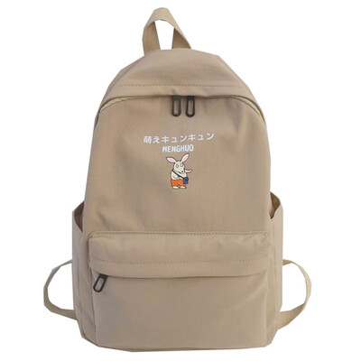 

High school cute backpack female cartoon little fresh bag female Korean Harajuku ulzzang Japanese duck backpack
