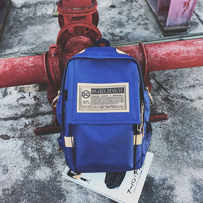 

Shoulder bags for men&women couples large capacity Korean wave brand backpack fashion leisure high school junior high school s