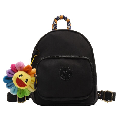 

New nylon cloth mini-shoulder bag with ladiesstraddles on a multi-purpose backpack for teenage girls