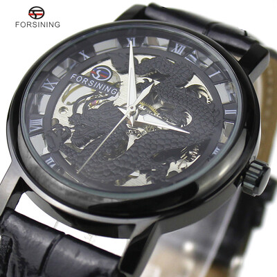 

FORSINING genuine mechanical watch mens mechanical watch hollow retro mechanical watch manual