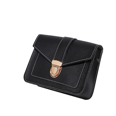 

Small Crossbody Bags For Women 2019 Mini PU Leather Shoulder Messenger Bag For Girl Yellow Bolsas Ladies Phone Purse T10