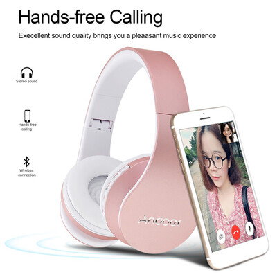 

Andoer LH-811 Stereo Bluetooth Headset 4 in 1 Multifunctional Wireless Stereo Bluetooth 41 EDR Headphone & Wired Earphone with