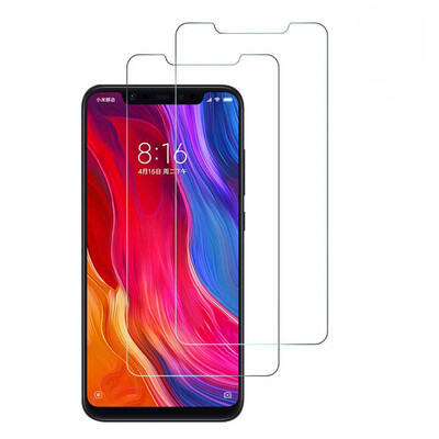 

9H Tempered Glass Film for Xiaomi Mi 8 Mi 8 Pro Mi 8 Explorer 2pcs