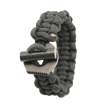 

Outdoor Camping Hiking Paracord Parachute Cord Emergency Survival Bracelet
