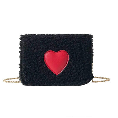 

Winter Heart Small Crossbody Bags Women Girls Chain Shoulder Messenger Bags