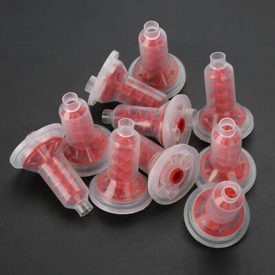 

Greensen 10Pcsset Dentist Intraoral Tips Impression Materials Mixing Head Universal Fitting