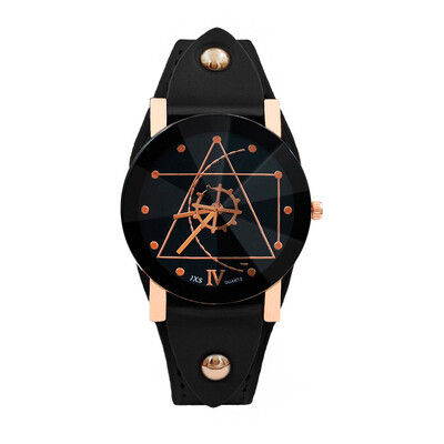 

Unisex Gear Style Watches Fashion Luxury Men Women Quartz Wristwatches Gift Clock Montre Femme Hot Sale Minimalism Watch