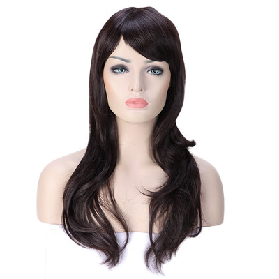 

23 Inch Synthetic Long Wavy Full Hair Wigs Cosplay Costume Party Heat-Resistant Wigs For Women Men