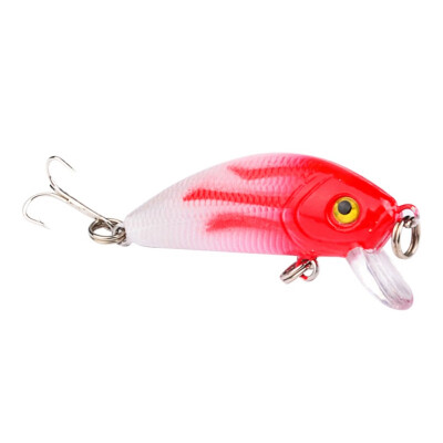 

1PCSlot 5cm 36g Fishing Crank Lure Minnow Hard Bait with 2 Fishing Hooks Fishing Tackle Lure 3D Eyes